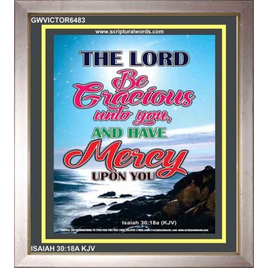 BE GRACIOUS   Scripture Art Prints   (GWVICTOR6483)   