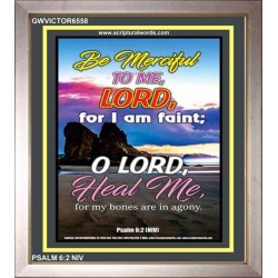 BE MERCIFUL TO ME   Scriptural Portrait Wooden Frame   (GWVICTOR6558)   