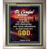 BE CAREFUL FOR NOTHING   Picture Frame   (GWVICTOR6569)   "14x16"