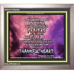 A THANKFUL HEART   Christian Paintings   (GWVICTOR6586)   