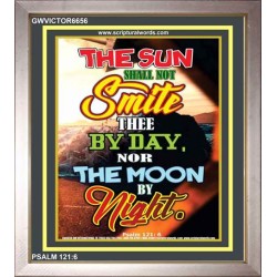 THE SUN SHALL NOT SMITE THEE   Biblical Paintings Acrylic Glass Frame   (GWVICTOR6656)   