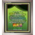 WE ARE HIS WORKMANSHIP   Acrylic Glass framed scripture art   (GWVICTOR6880)   "14x16"