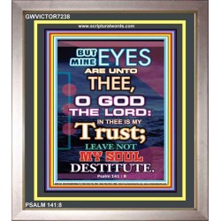 TRUST IN THE LORD   Bible Verses Frame for Home   (GWVICTOR7238)   "14x16"