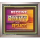 BEAUTY FOR ASHES   Inspirational Bible Verses Framed   (GWVICTOR7341)   