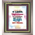 YOUR WAY STRAIGHT   Religious Art Acrylic Glass Frame   (GWVICTOR7355)   "14x16"