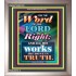 WORD OF THE LORD   Contemporary Christian poster   (GWVICTOR7370)   "14x16"