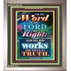 WORD OF THE LORD   Contemporary Christian poster   (GWVICTOR7370)   