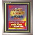 WORD OF THE LORD   Framed Hallway Wall Decoration   (GWVICTOR7384)   "14x16"