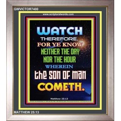 THE SON OF MAN   Biblical Paintings Acrylic Glass Frame   (GWVICTOR7400)   