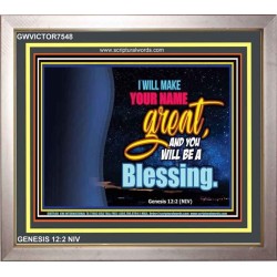 BE A BLESSING   Custom Art and Wall Dcor   (GWVICTOR7548)   