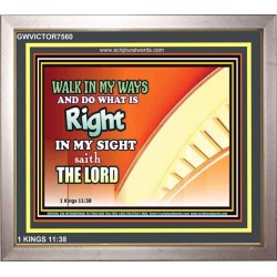 WALK IN MY WAY   New Wall Dcor   (GWVICTOR7560)   