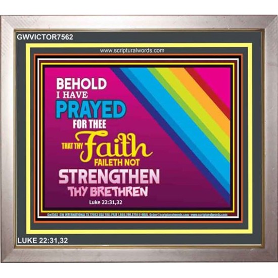 UNFAILING FAITH   Art & Dcor Frame   (GWVICTOR7562)   