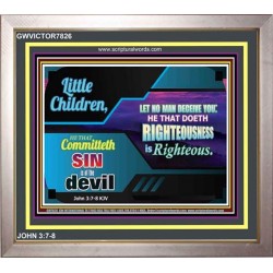 SIN   Christian Quotes Frame   (GWVICTOR7826)   