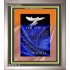 THE SPIRIT OF THE LORD DOETH MIGHTY THINGS   Framed Bible Verse   (GWVICTOR788)   "14x16"