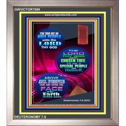 A SPECIAL PEOPLE   Contemporary Christian Wall Art Frame   (GWVICTOR7899)   