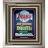 ALL THINGS ARE POSSIBLE   Bible Verses Wall Art Acrylic Glass Frame   (GWVICTOR7932)   "14x16"