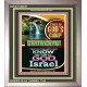 THERE IS A GOD IN ISRAEL   Bible Verses Framed for Home Online   (GWVICTOR8057)   