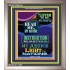 A LIGHT TO THE NATIONS   Biblical Art Acrylic Glass Frame   (GWVICTOR8144)   "14x16"