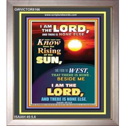THE RISING OF THE SUN   Acrylic Glass Framed Bible Verse   (GWVICTOR8166)   