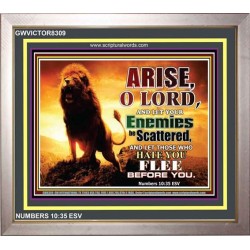 ARISE O LORD   Inspiration office art and wall dcor   (GWVICTOR8309)   