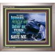 SAVE ME   Large Framed Scripture Wall Art   (GWVICTOR8329)   