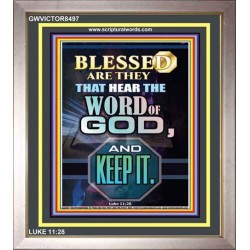THE WORD OF GOD   Frame Bible Verses Online   (GWVICTOR8497)   