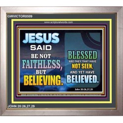 BELIEVE   Frame Scriptures Dcor   (GWVICTOR8509)   