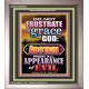 ABSTAIN FROM ALL APPEARANCE OF EVIL   Bible Scriptures on Forgiveness Frame   (GWVICTOR8600)   