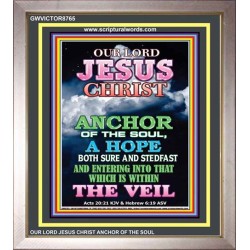 ANCHOR OF THE SOUL   Bible Verse Art Prints   (GWVICTOR8765)   
