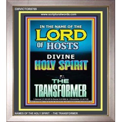 THE TRANSFORMER   Bible Verse Acrylic Glass Frame   (GWVICTOR8789)   