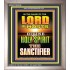 THE SANCTIFIER   Bible Verses Poster   (GWVICTOR8799)   "14x16"