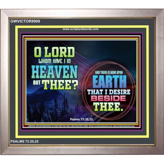 WHOM HAVE I IN HEAVEN   Contemporary Christian poster   (GWVICTOR8909)   