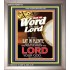 THE WORD OF THE LORD   Bible Verses  Picture Frame Gift   (GWVICTOR9112)   "14x16"