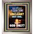 UNCLEAN   Scriptures Wall Art   (GWVICTOR9144)   "14x16"