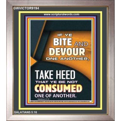 BE NOT CONSUMED   Biblical Art Acrylic Glass Frame   (GWVICTOR9194)   