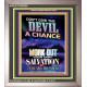 WORK OUT YOUR SALVATION   Bible Verses Wall Art Acrylic Glass Frame   (GWVICTOR9209)   