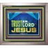 TRUST IN THE LORD JESUS   Scripture Framed    (GWVICTOR9314)   "16x14"