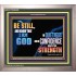 BE STILL   Bible Verse Frame Art Prints   (GWVICTOR9408)   "16x14"