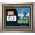 SERVE GOD UPON THIS MOUNTAIN   Framed Scriptures Dcor   (GWVICTOR9415)   "16x14"