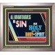 BE HOLY BOTH IN BODY AND SPIRIT   Encouraging Bible Verse Frame   (GWVICTOR9433)   