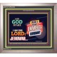 AND GOD SPAKE   Christian Artwork Frame   (GWVICTOR9478b)   