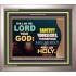 BE HOLY FOR I AM HOLY   Scriptural Portrait Acrylic Glass Frame   (GWVICTOR9488)   "16x14"