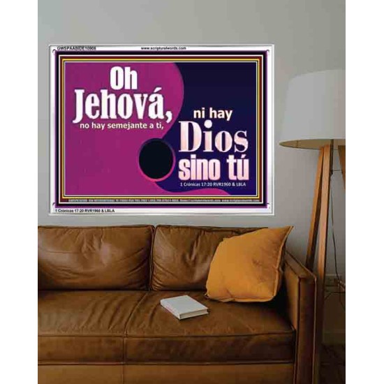 No hay dios como tu Jehova nuestro Dios   Arte de la pared cristiana Póster   (GWSPAABIDE10908)   