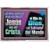 creer en el Hijo de Dios   Marco de versículo bíblico para el hogar en línea   (GWSPAABIDE11128)   "24X16"