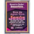 JesuCristo Ríos de Agua Viva   Marco de arte de las escrituras   (GWSPAABIDE10160)   "16X24"