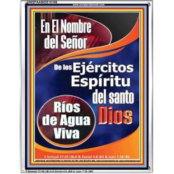 Santo Ríos de Agua Viva   Versículo de la Biblia   (GWSPAABIDE10166)   