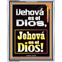 ¡Jehová es el Dios, Jehová es el Dios!   Versículos de la Biblia   (GWSPAABIDE9774)   