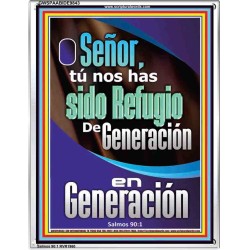 Generación en Generación   Decoración de pared de vestíbulo de entrada comercial enmarcada   (GWSPAABIDE9843)   