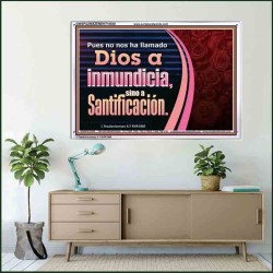 Ser santificado   Letreros enmarcados en madera de las Escrituras   (GWSPAAMAZEMENT10836)   