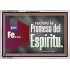 por Fe recibid la Promesa del Espíritu   Retrato de fe enmarcado en madera   (GWSPAAMAZEMENT10929)   "32X24"
